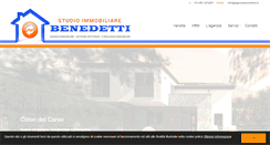 Desktop Screenshot of agenziabenedetti.it